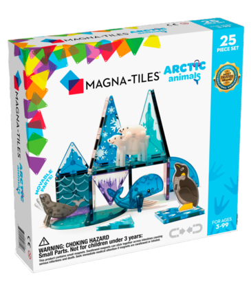 MAGNA-TILES Arctic Animals 25 Piece Set