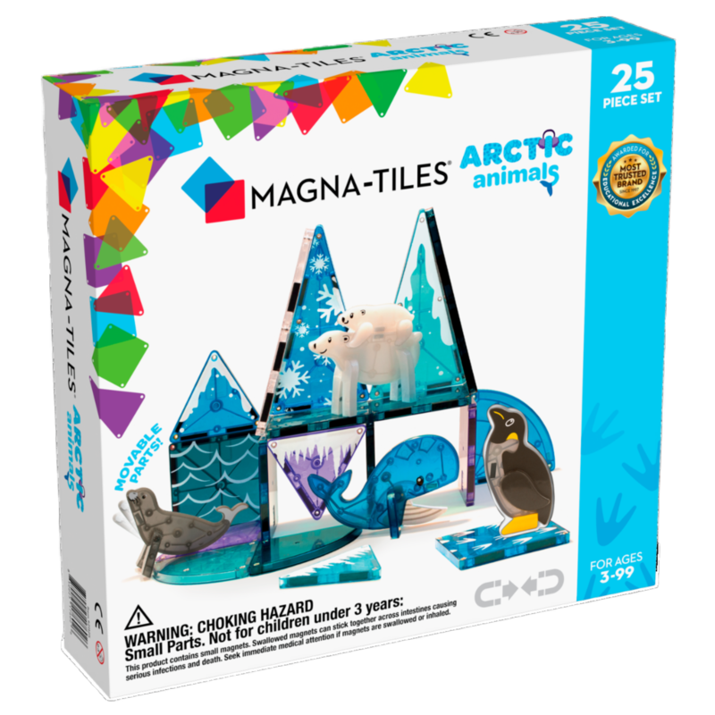 MAGNA-TILES Arctic Animals 25 Piece Set