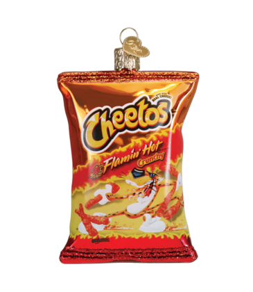 Old World Christmas Flamin' Hot Cheetos Ornament