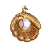 Old World Christmas Baseball Mitt Ornament