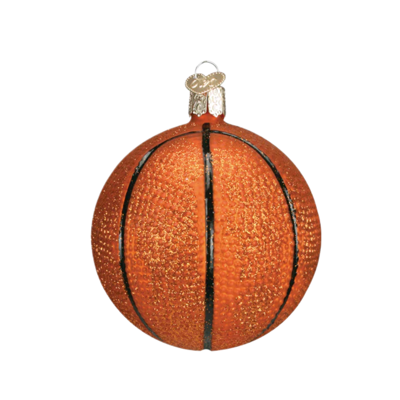 Old World Christmas Basketball Ornament