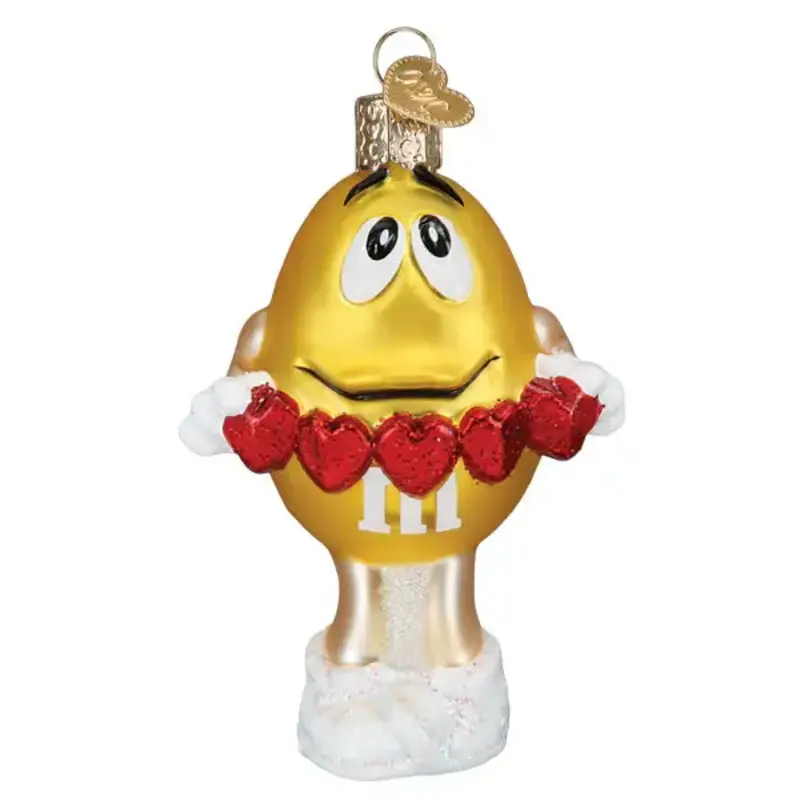 Old World Christmas M&M's Love You Ornament