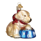 Old World Christmas Labrador Pup Ornament