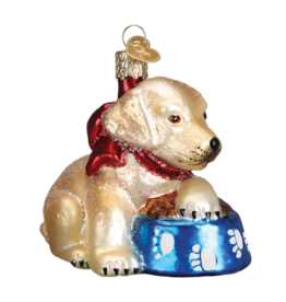 Old World Christmas Labrador Pup Ornament