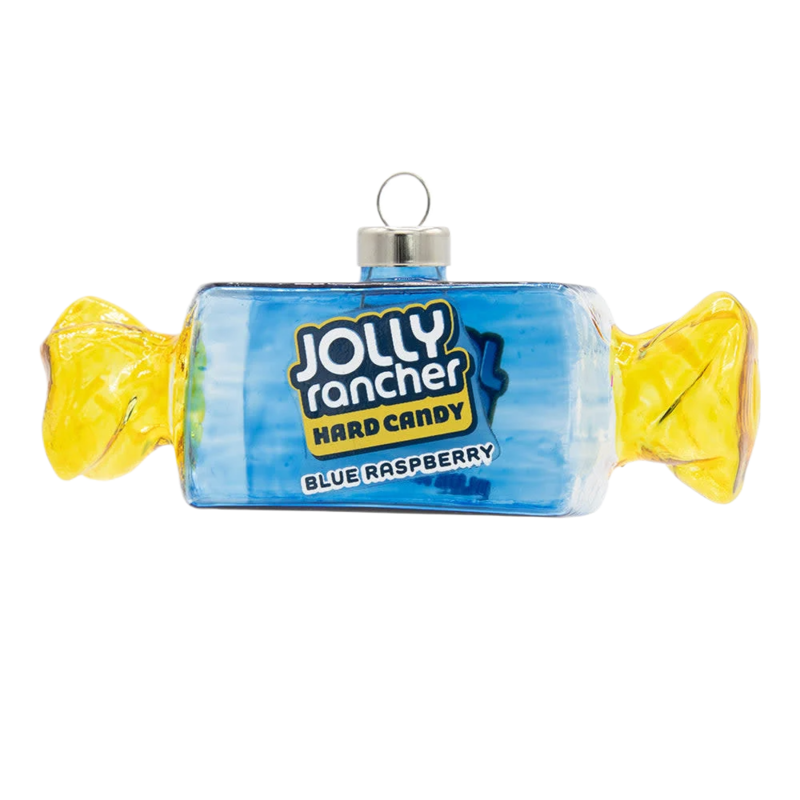 Kat + Annie Blue Raspberry Jolly Rancher Ornament