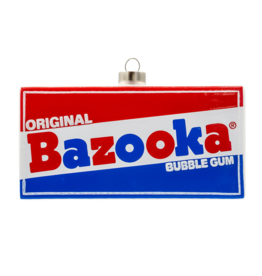 Kat + Annie Bazooka Bubble Gum Ornament