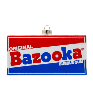 Kat + Annie Bazooka Bubble Gum Ornament
