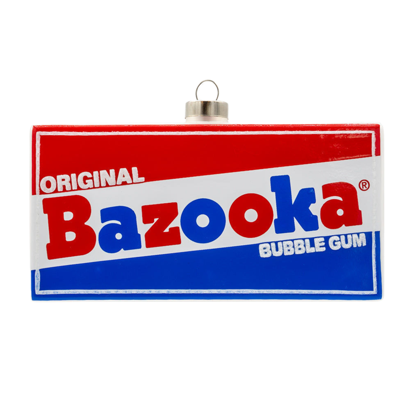 Kat + Annie Bazooka Bubble Gum Ornament
