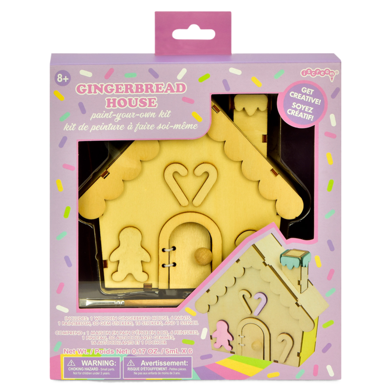 Iscream iscream Decorate Your Gingerbread House Craft Kit