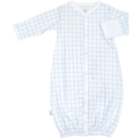 Paty Paty Blue Gingham Pima Converter Gown