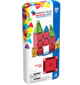 MAGNA-TILES microMAGS 26-Piece Travel Set