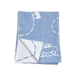 Luigi Luigi Sky Blue Car & Truck on Road Blanket