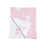 Luigi Luigi Pink Bows & Polka Dots Blanket