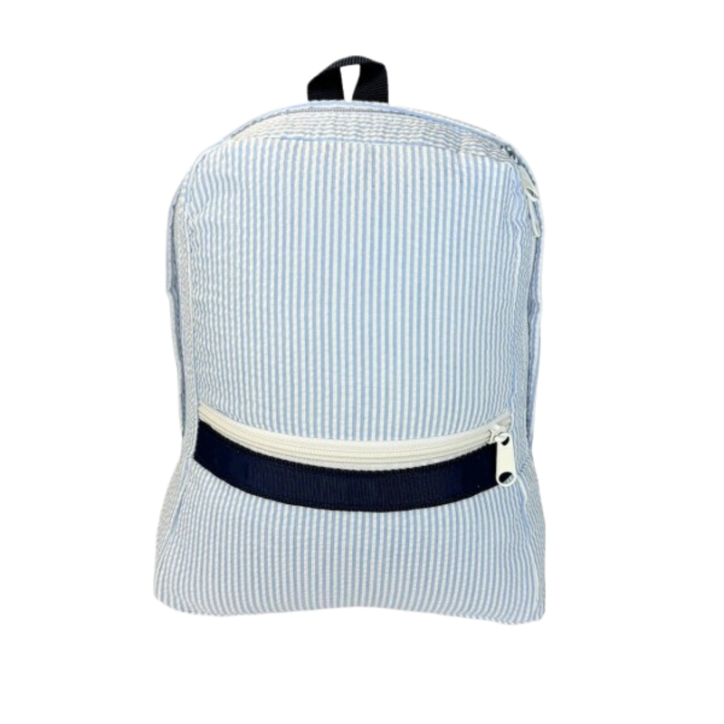 Mint seersucker backpack sale