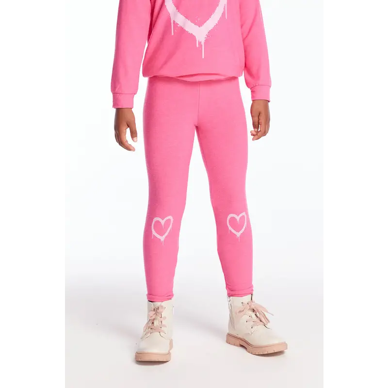 Chaser Chaser Graffiti Heart Pants