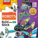 Lego Books Build and Stick: Robots