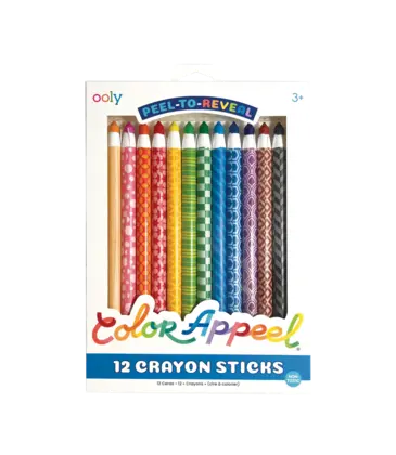 Ooly Ooly Color Appeel Crayon Sticks - Set of 12