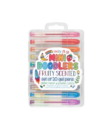 Ooly Ooly Mini Doodlers Fruity Scented Gel Pens - Set of 20