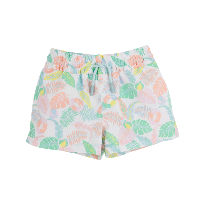 The Beaufort Bonnet Company TBBC Tortola Swim Trunks - Happy in Harbour Island