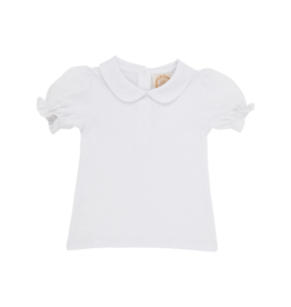 The Beaufort Bonnet Company TBBC Maudes Peter Pan Collar Shirt - White