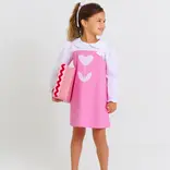 The Beaufort Bonnet Company TBBC Jillian Jumper - Heart Tulip