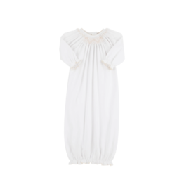 The Beaufort Bonnet Company TBBC Sweetly Smocked Greeting Gown - WAW/PP