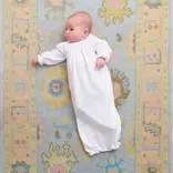 The Beaufort Bonnet Company TBBC Sweetly Smocked Greeting Gown - WAW/PP