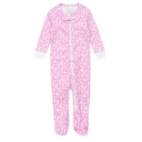 Lila + Hayes Lila + Hayes Parker Zipper Pajama - Easter Time Pink