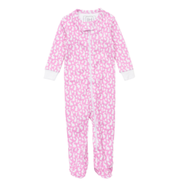 Lila + Hayes Lila + Hayes Parker Zipper Pajama - Easter Time Pink