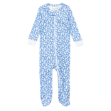 Lila + Hayes Lila + Hayes Parker Zipper Pajama - Easter Time Blue
