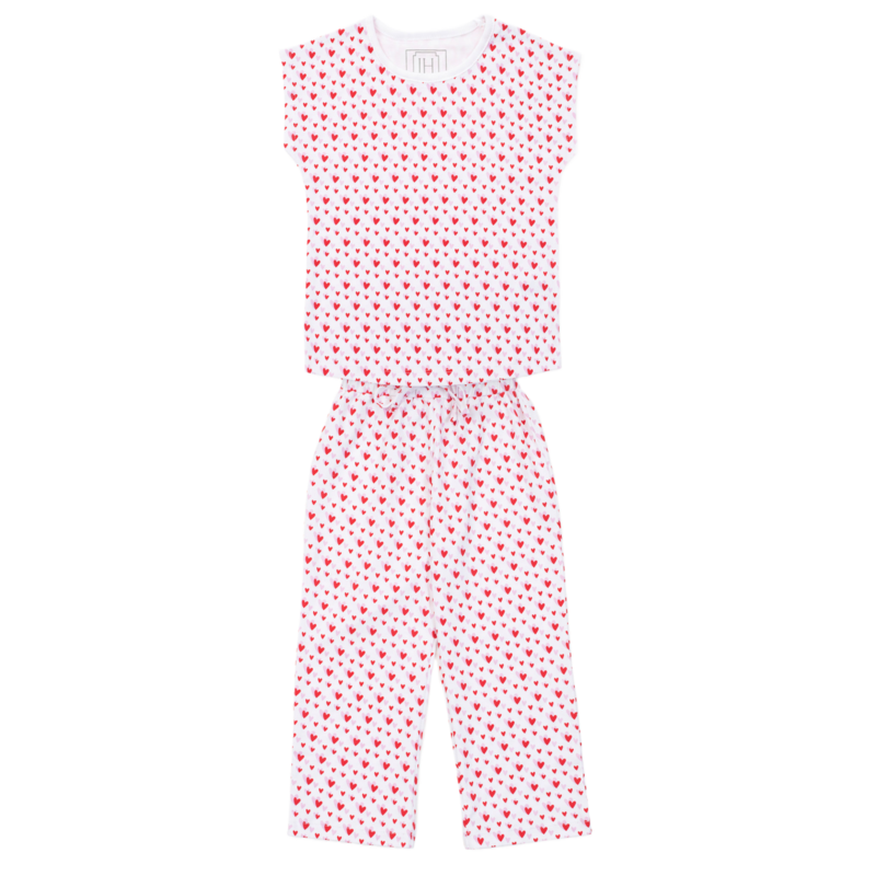 Lila + Hayes Lila + Hayes Merrick Pant Set - Heart to Heart