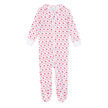 Lila + Hayes Lila + Hayes Parker Zipper Pajama - Heart to Heart