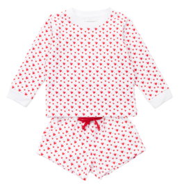 Lila + Hayes Lila + Hayes Stella Sweatshirt Set - Heart to Heart