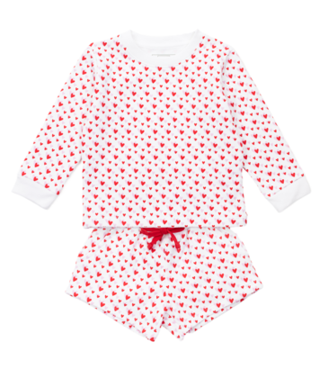 Lila + Hayes Lila + Hayes Stella Sweatshirt Set - Heart to Heart