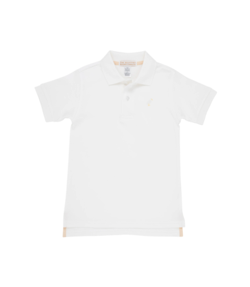 The Beaufort Bonnet Company TBBC Prim & Proper Polo - Worth Avenue White