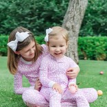 Lila + Hayes Lila + Hayes Parker Zipper Pajama - Easter Time Pink