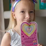 Great Pretenders Great Pretenders Heart Sticker Earrings