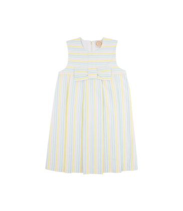 The Beaufort Bonnet Company TBBC Sleeveless Darcy Dress - Siesta Key Seersucker