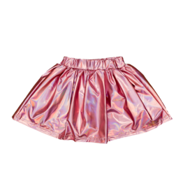 Belle Cher Belle Cher Light Pink Metallic Skort