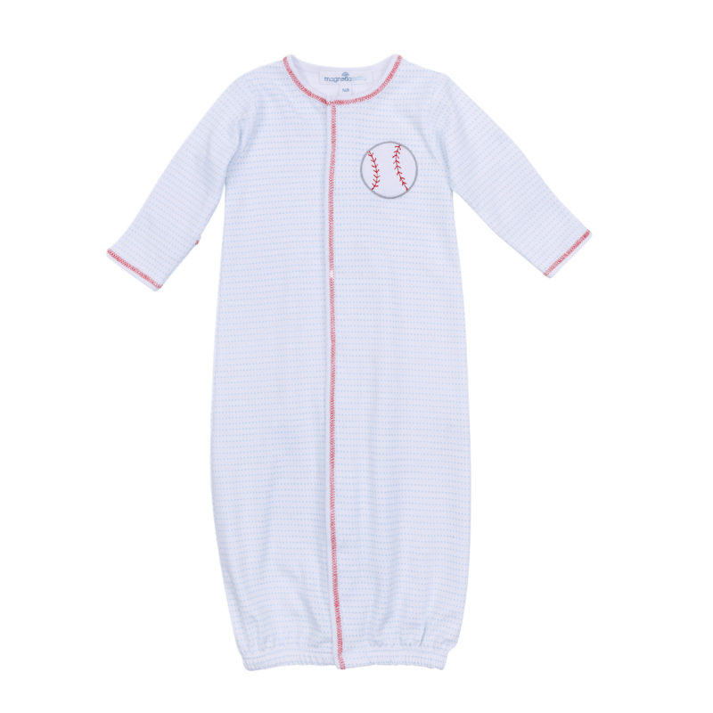 Magnolia Baby Magnolia Baby Blue Tiny Slugger Applique Converter