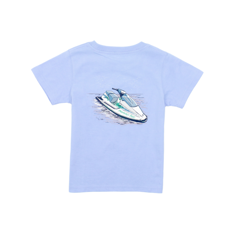 Properly Tied Properly Tied Light Blue Tee - Jet Ski