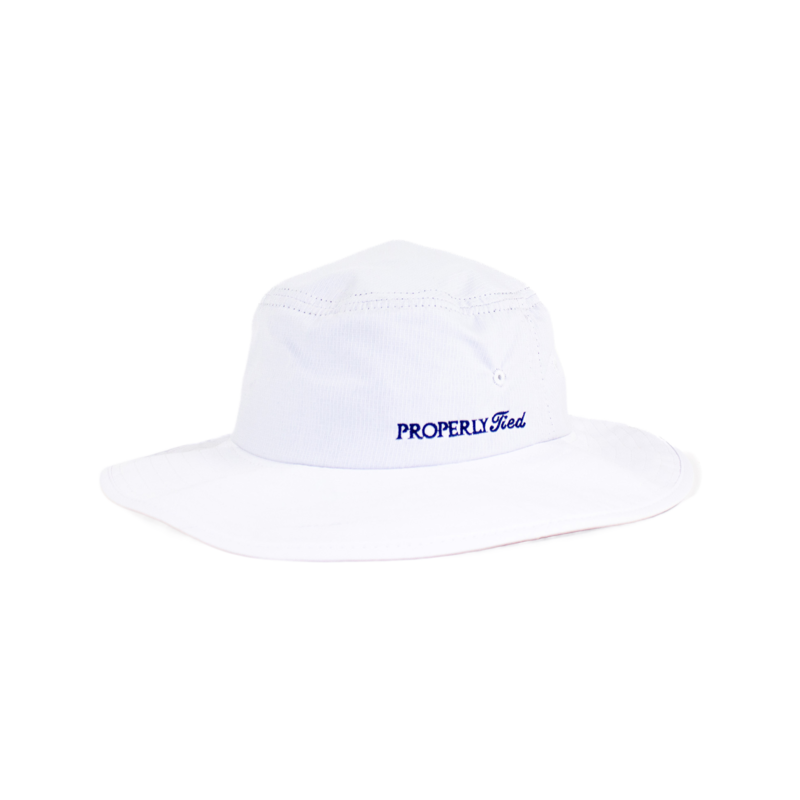 Properly Tied Properly Tied Islander Bucket Hat - White