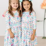 Mila & Rose Mila & Rose Egg-cellent Pocket Twirl Dress