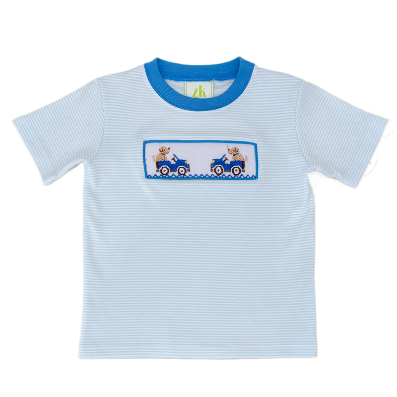 Zuccini Zuccini Harry's Play Tee - Smocked Labrador