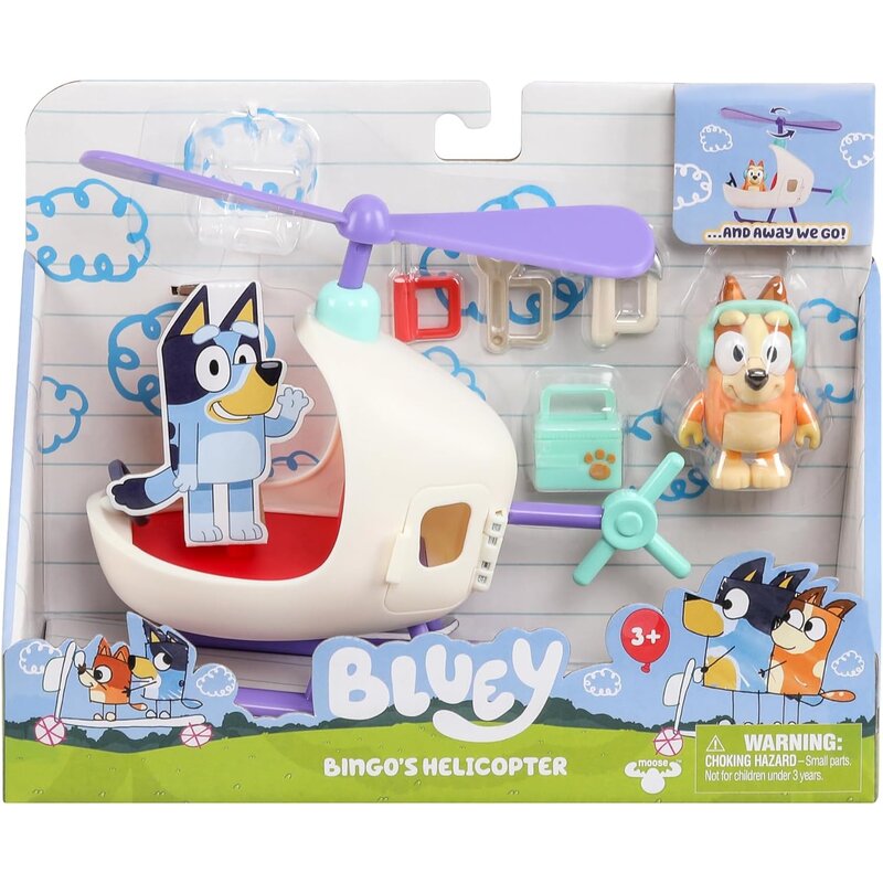 Bluey Vehicle & Figure Set