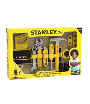 Stanley Jr. Pretend Play Tools & Toolbelt Set
