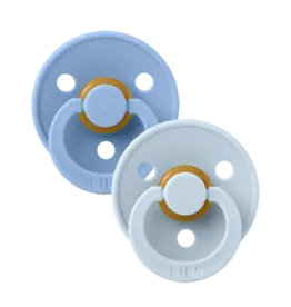 Bibs Bibs Colour 2 pack - Sky Blue/Baby Blue