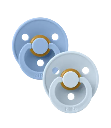 Bibs Bibs Colour 2 pack - Sky Blue/Baby Blue