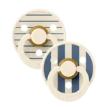 Bibs Bibs Studio Colour 2 Pack Pin - Ivory/Steel Blue Mix