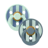 Bibs Bibs Studio Colour 2 Pack Block - Nordic Mint/Petrol Mix